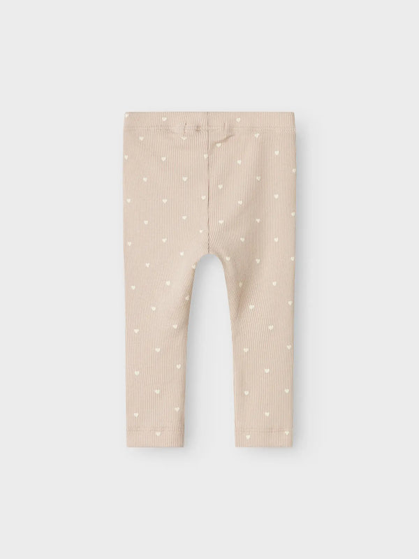 NBFGAGO SLIM LEGGING Herz