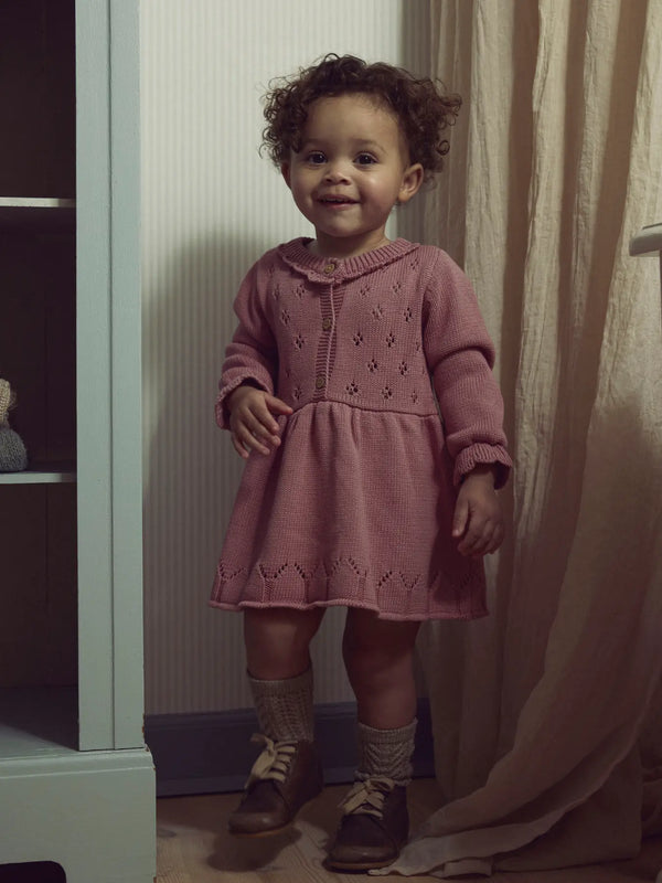 NBFRAMLA LIA LS KNIT DRESS LIL