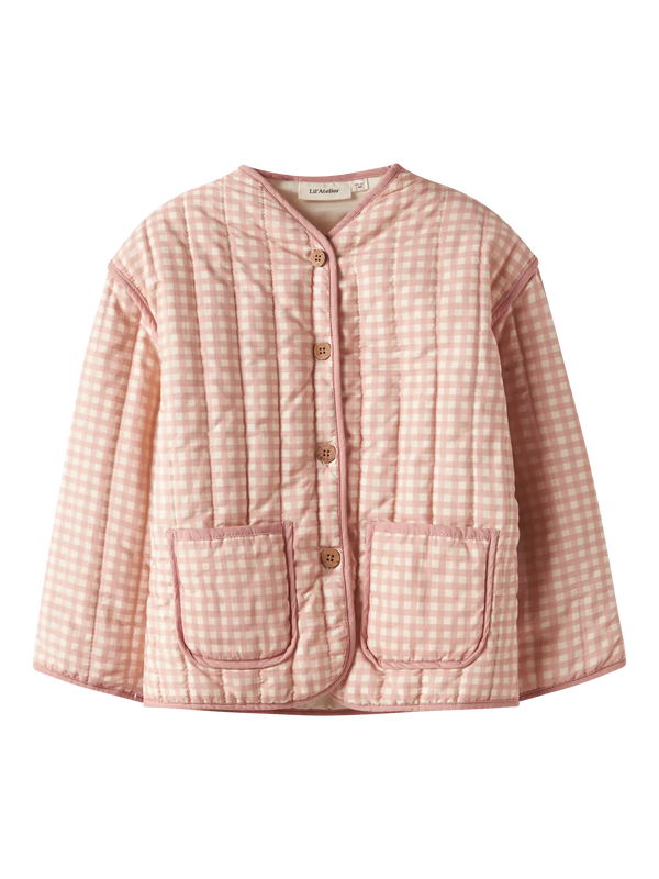 NMFLAROSE LS QUILT JACKET LIL