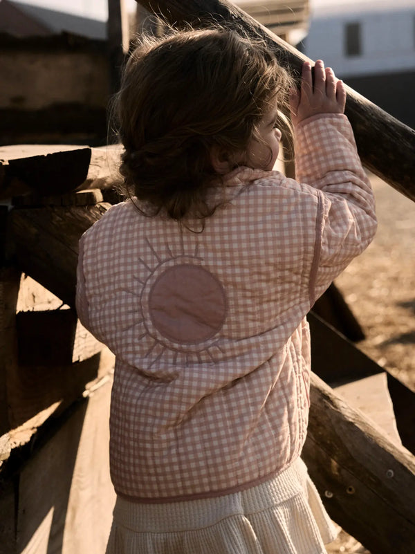 NMFLAROSE LS QUILT JACKET LIL