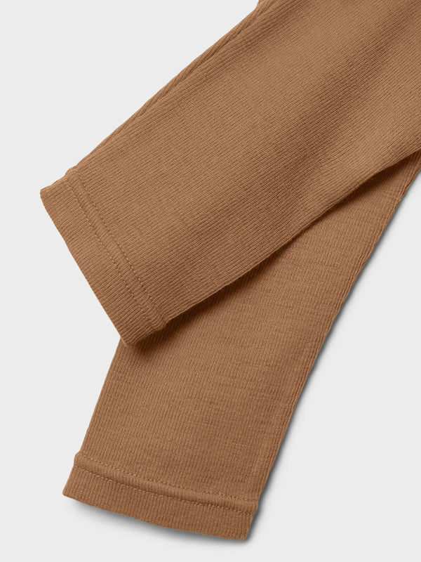 NMNNOEL NEB WOOL SLIM LEGGING LIL