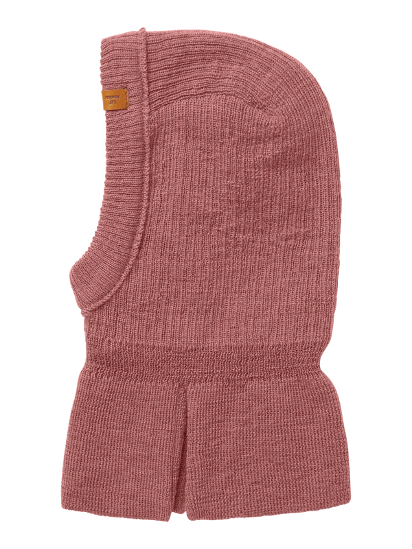 NBNNANSON KNIT BALACLAVA Withered Rose