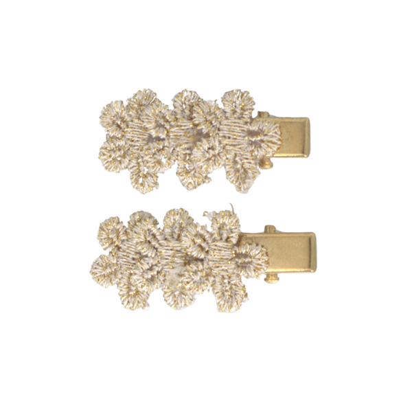 Haarspangen mit Blumen - Mini flowers