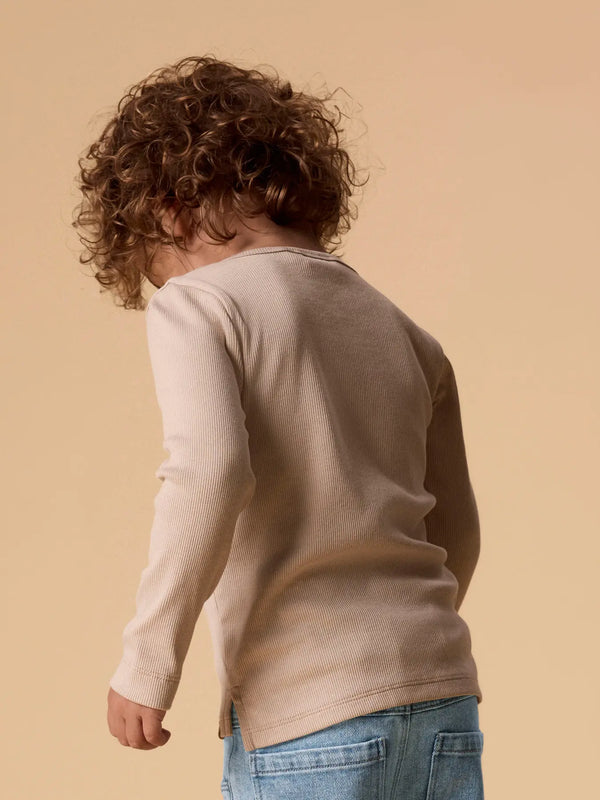NMMLAGO LS SLIM TOP LIL | OXFORD TAN