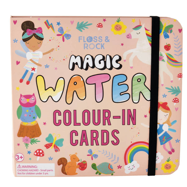 Magische Farbwechsel-Wasserkarten — Regenbogen-Fee