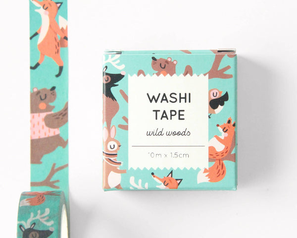 Wild Woods Washi Tape - 10 m x 1,5 cm